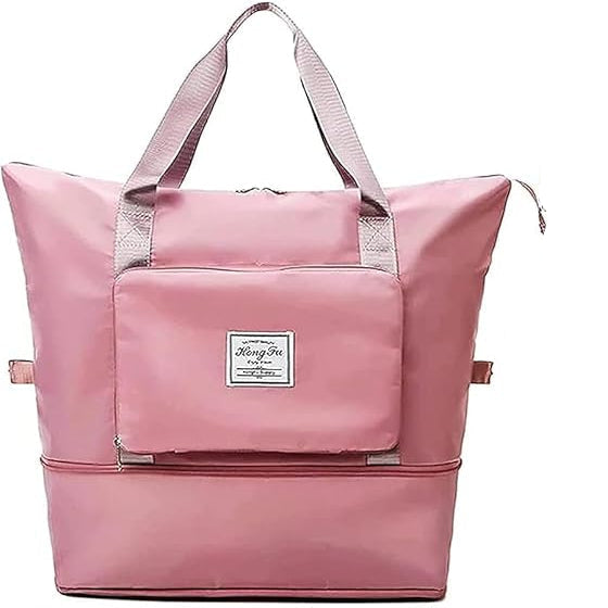 Expandable Folding Travel Bag for Women, Luggage Bag for Travel (Multicolor)