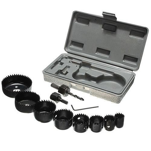 428 Wood Hole Saw Cutting Set (11 Pcs 19-64mm Multicolour) - Shopperscult
