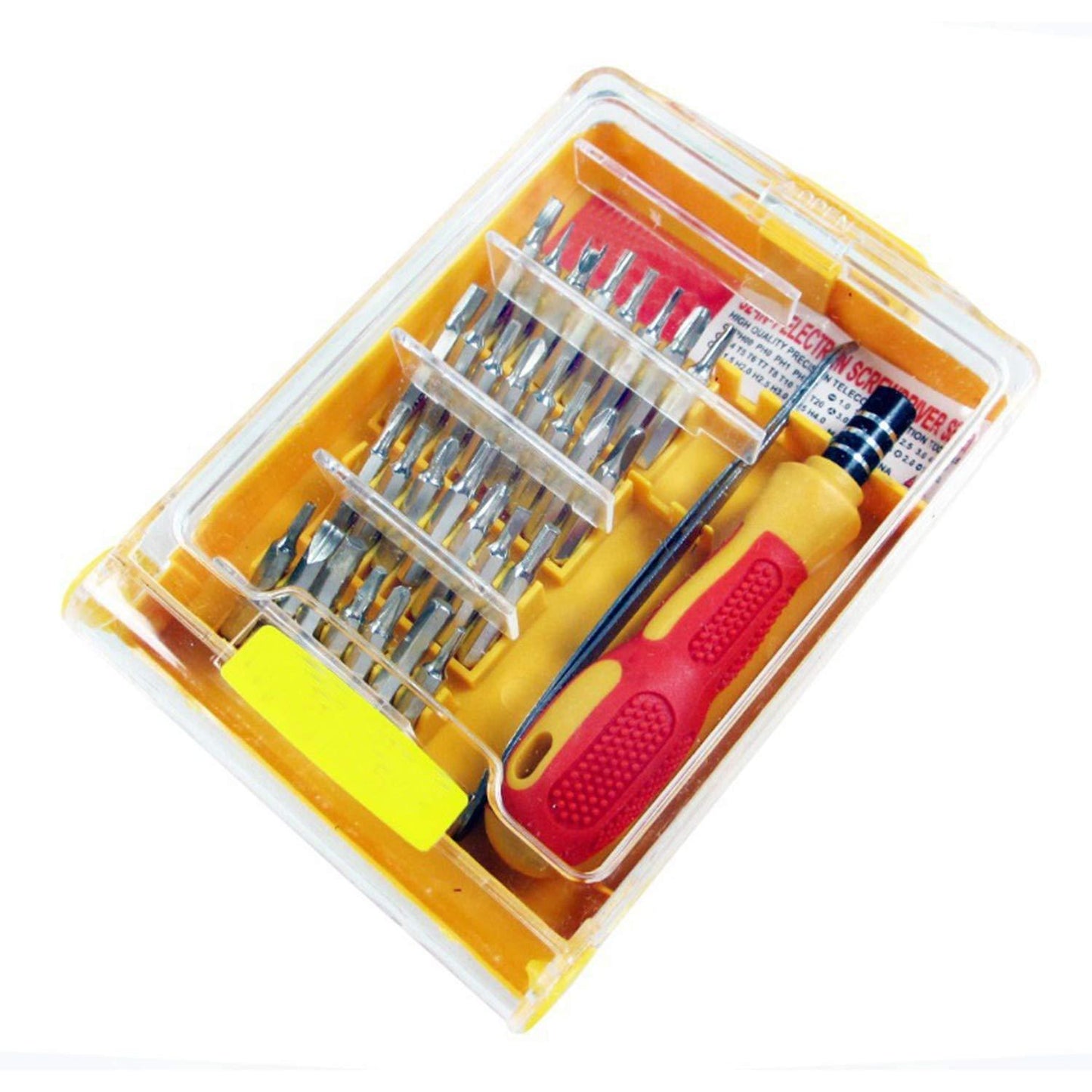 430 Screwdriver Set 32 In 1 With Magnetic Holder - Shopperscult