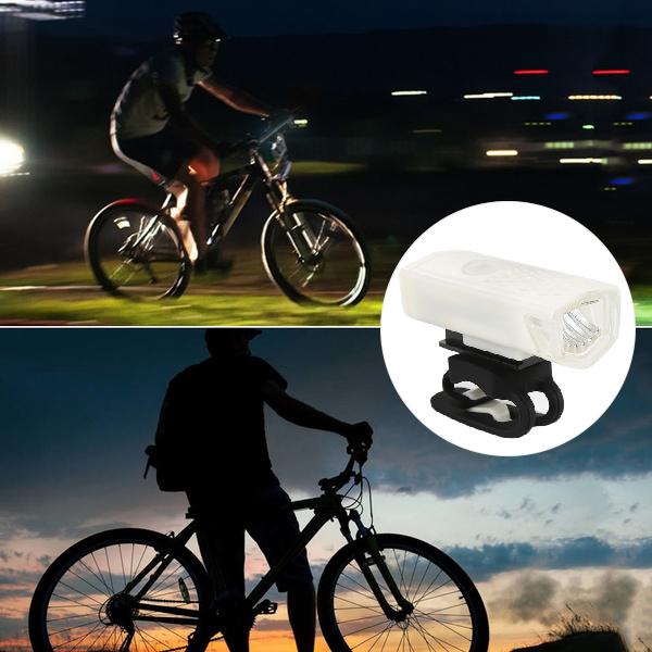 USB Rechargeable Bicycle Light Set Super Bright Headlight