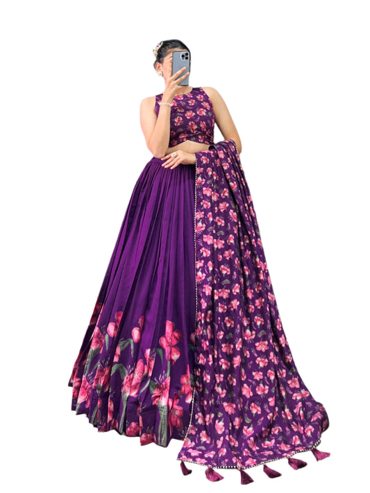 The Perfect Blend of Tradition And Sparkle Lehenga Choli