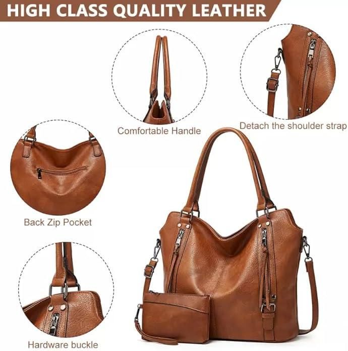 Tote Bags For Women PU Leather Hobo Bags for Women