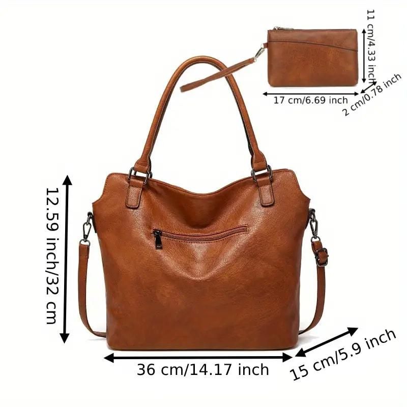 Tote Bags For Women PU Leather Hobo Bags for Women