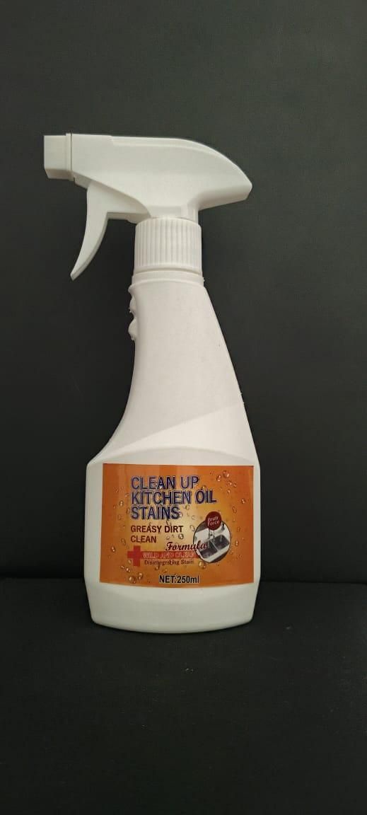 Kitchen Heavy Oil Cleaning Agent Antibacterial Cleaning Spray for Kitchens(Pack Of 4)