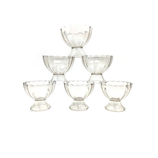 0091c Serving Dessert Bowl Ice Cream Salad Fruit Bowl - 6pcs Serving Dessert Bowl Ice Cream Salad Fruit Bowl - 6pcs - Shopperscult