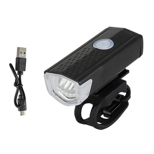 USB Rechargeable Bicycle Light Set Super Bright Headlight