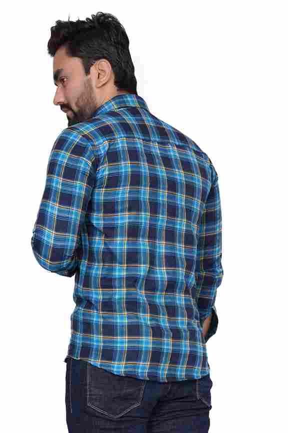 Men's Chekered Cotton Shirts