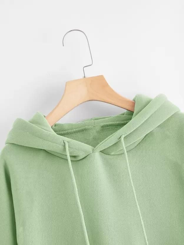 Women's Solid Fleece Hoodies