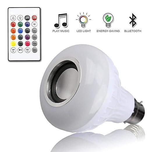 Incandescent RGB Bulb with Bluetooth Fully Remote Controlled Music Light Bulb