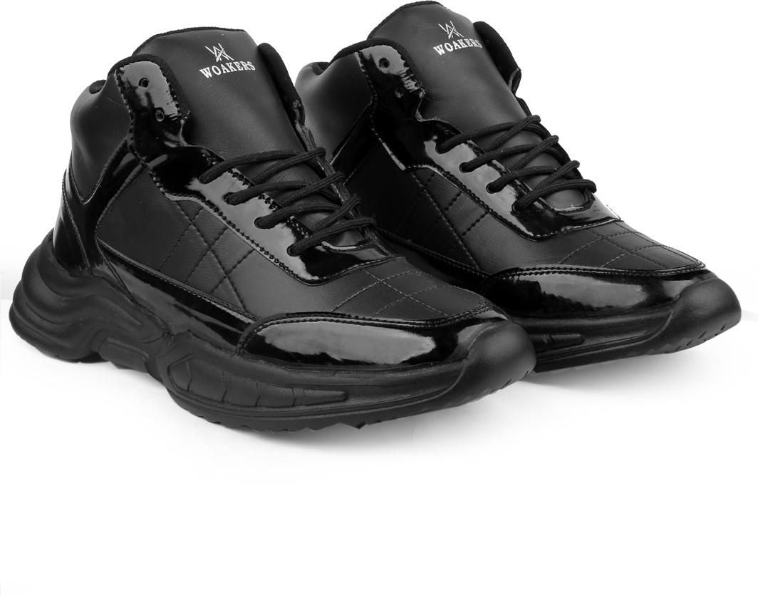 Woakers Black Men's Casual Sneakers