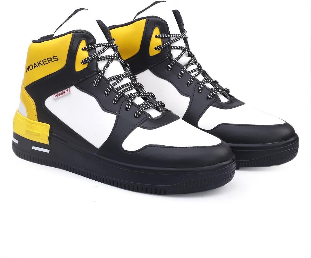 Woakers Black Men's Casual Sneakers