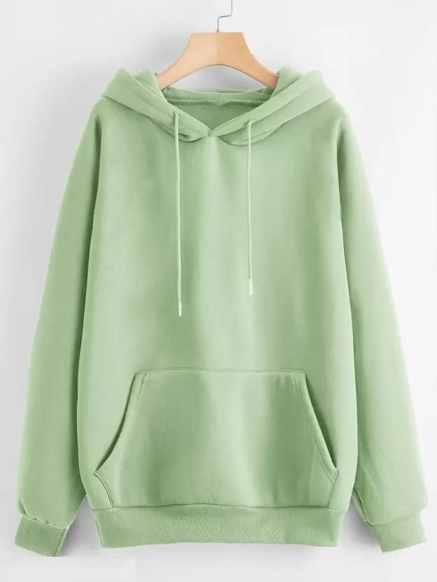 Women's Solid Fleece Hoodies